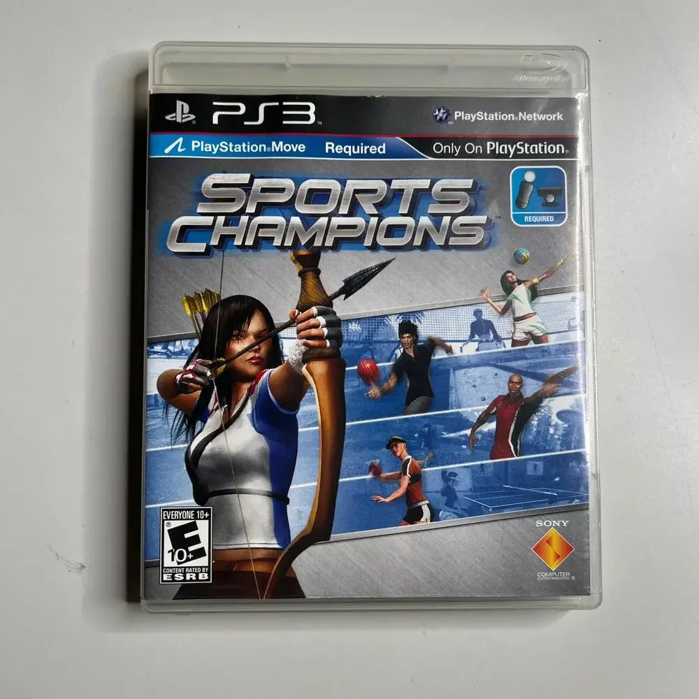 Sports Champions PS3‎ PlayStation Move Game Complete